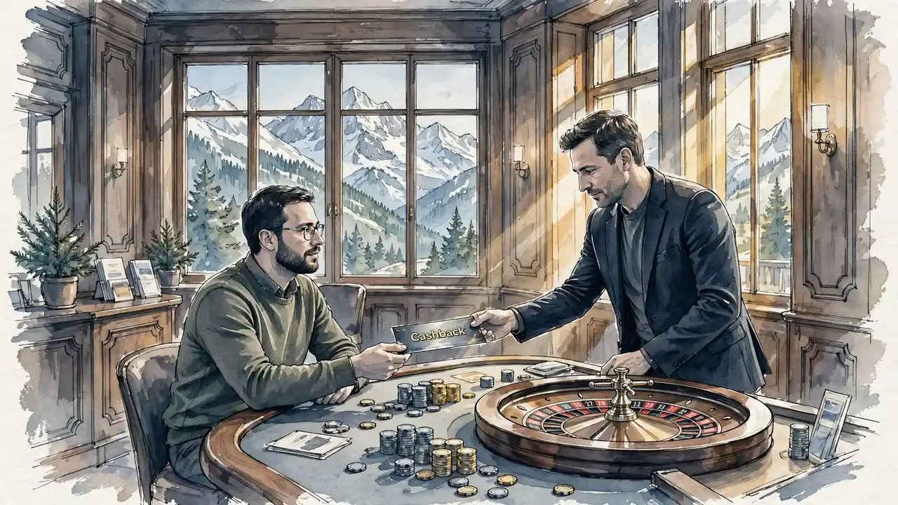 Beste Casinos mit Cashback in der Schweiz