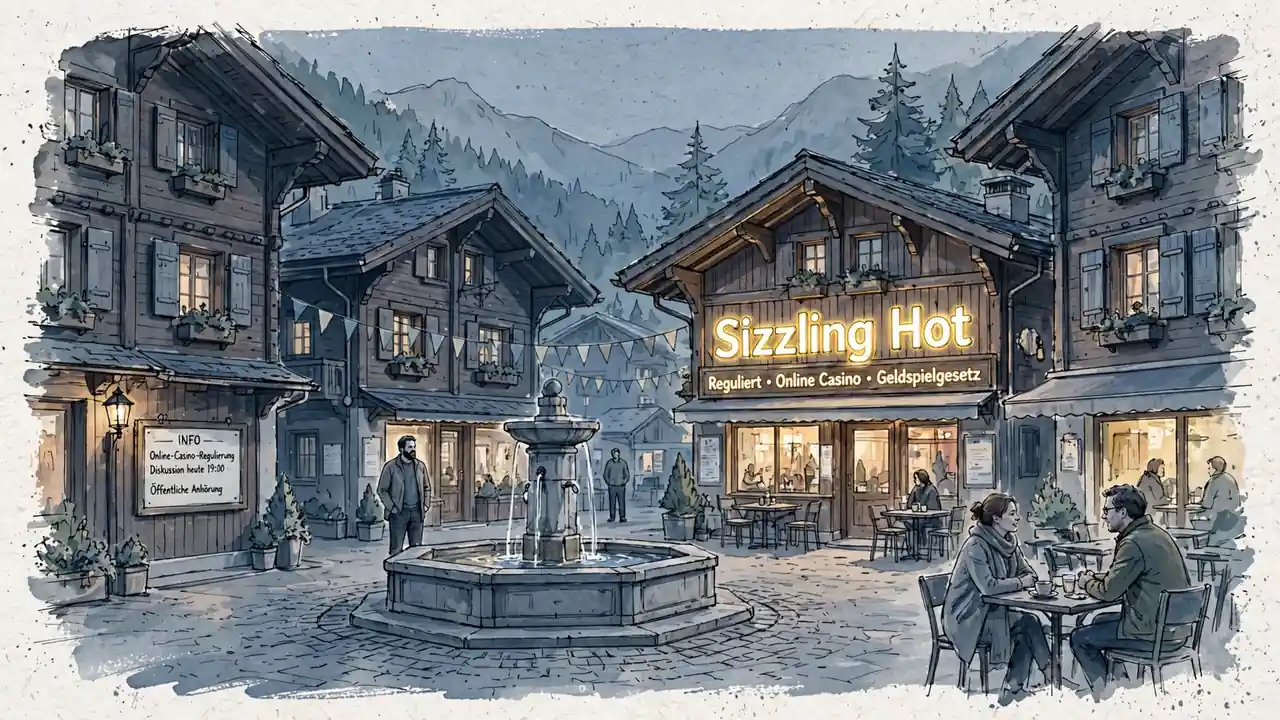 Sizzling Hot Online Casino Schweiz: Recht und Spiele
